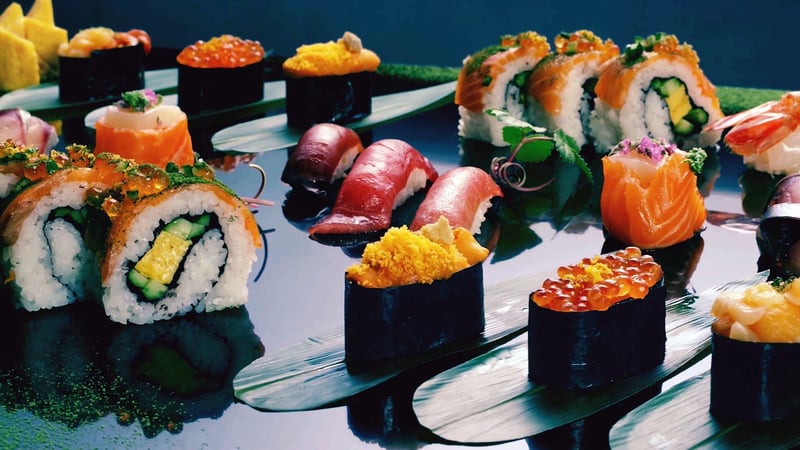 Mermaid Sushi Platters
